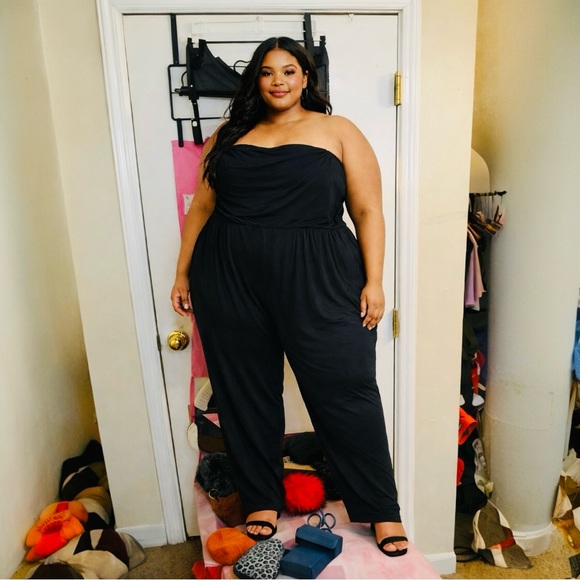 Target Black Jumpsuit 2X - Picture 3 of 5